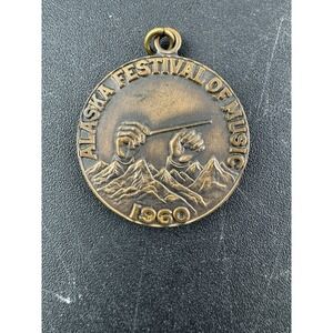 Alaska Festival of Music Medal 1960 Alaska State Seal